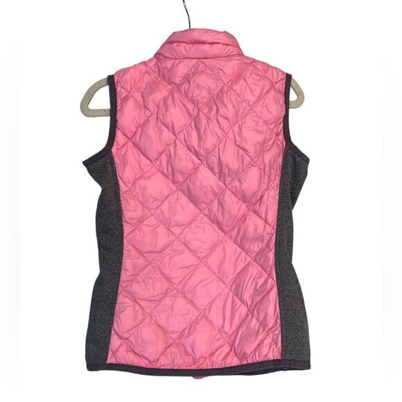 Girls Quilted Pink Vest - Picture 2 of 7